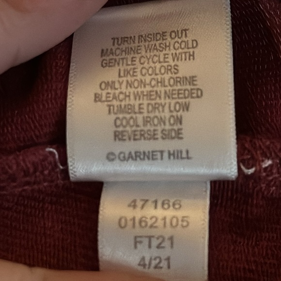 Garnet Hill Mock Neck Sleeveless Split Hem Tunic Top NWT Size Large #47166 - Picture 12 of 13